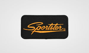 Patch "Sportster", Schwarz/Orange, 682608014575