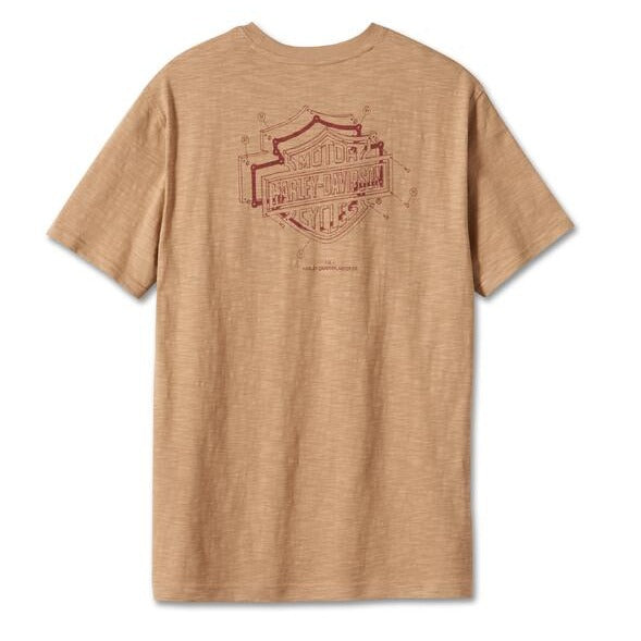 ♂  T-Shirt Pocket , Sand, 96064-24VM