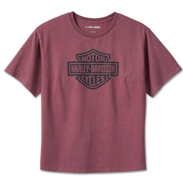 ♀ T-Shirt B&S, Lila, 96126-24VW