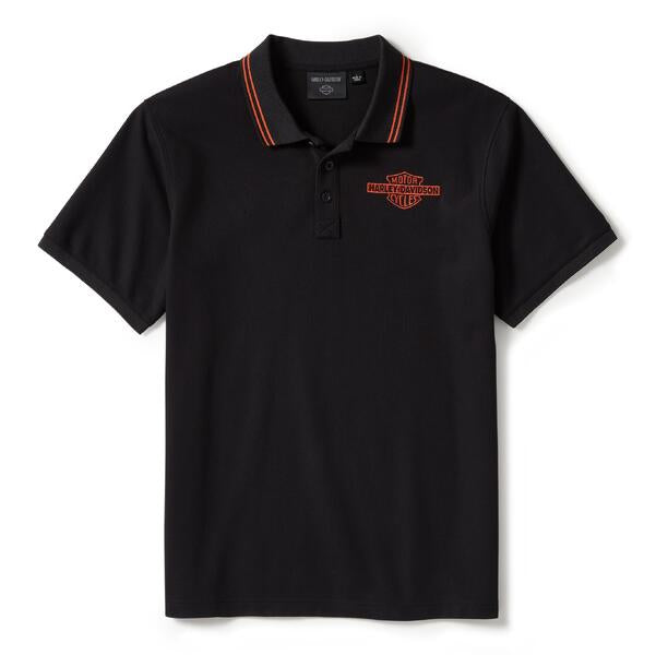 ♂ Polo Hemd B&S, Schwarz, 96483-25VM