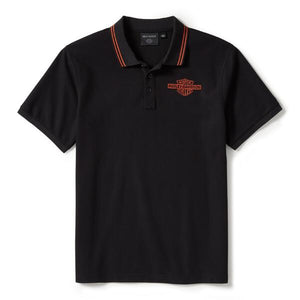 ♂ Polo Hemd B&S, Schwarz, 96483-25VM