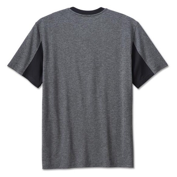 ♂ T-Shirt B&S, Funktion, Grau/Rot, 96821-23VM