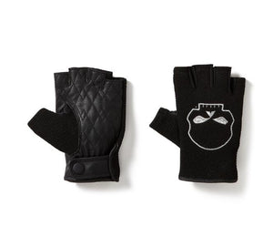 ♀ Handschuhe Fingerlos Willie G., Schwarz, 97160-25VW