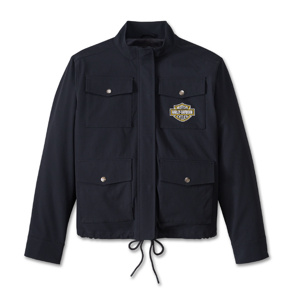 ♀ Jacke #1, Schwarz/Gelb, 97459-24VW