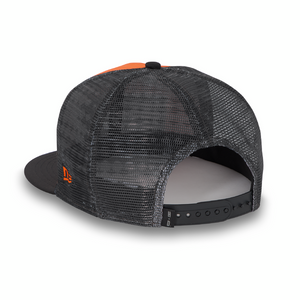 ♂ Cap Trucker, Verstellbar, Schwarz/Orange, 97607-25VM