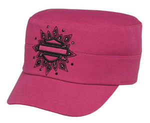 ♀ Schirmmütze Glitzer Verstellbar, Pink, 97761-16VW