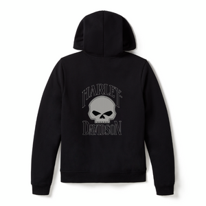 ♀ Zip Hoodie Willie G., Schwarz, 99251-25VW