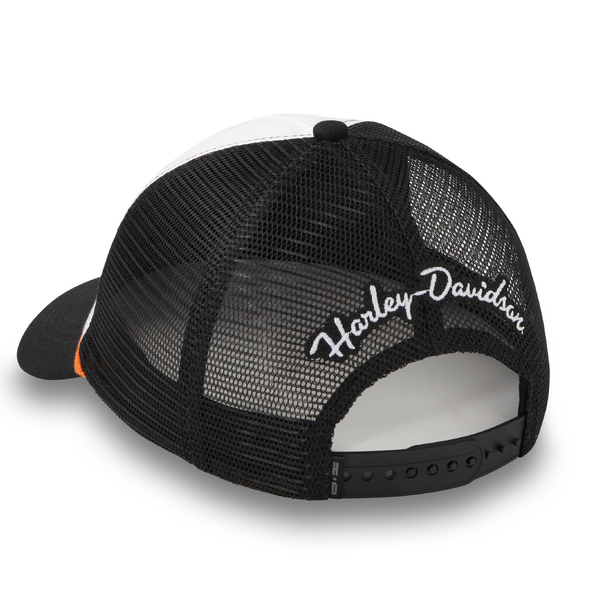 ♀ Cap Snapback, Schwarz/Weiß, 99410-25VW