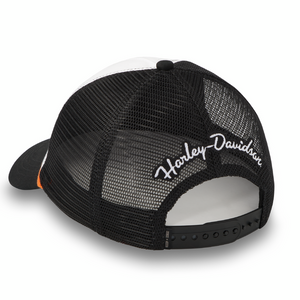 ♀ Cap Snapback, Schwarz/Weiß, 99410-25VW