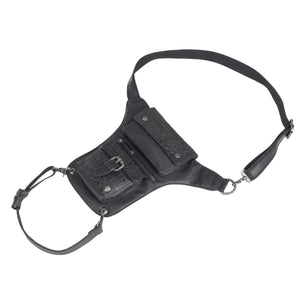 Beintasche Night, oilpulled black, LT54231-14