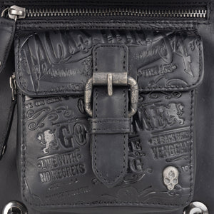 Beintasche Night, oilpulled black, LT54231-14