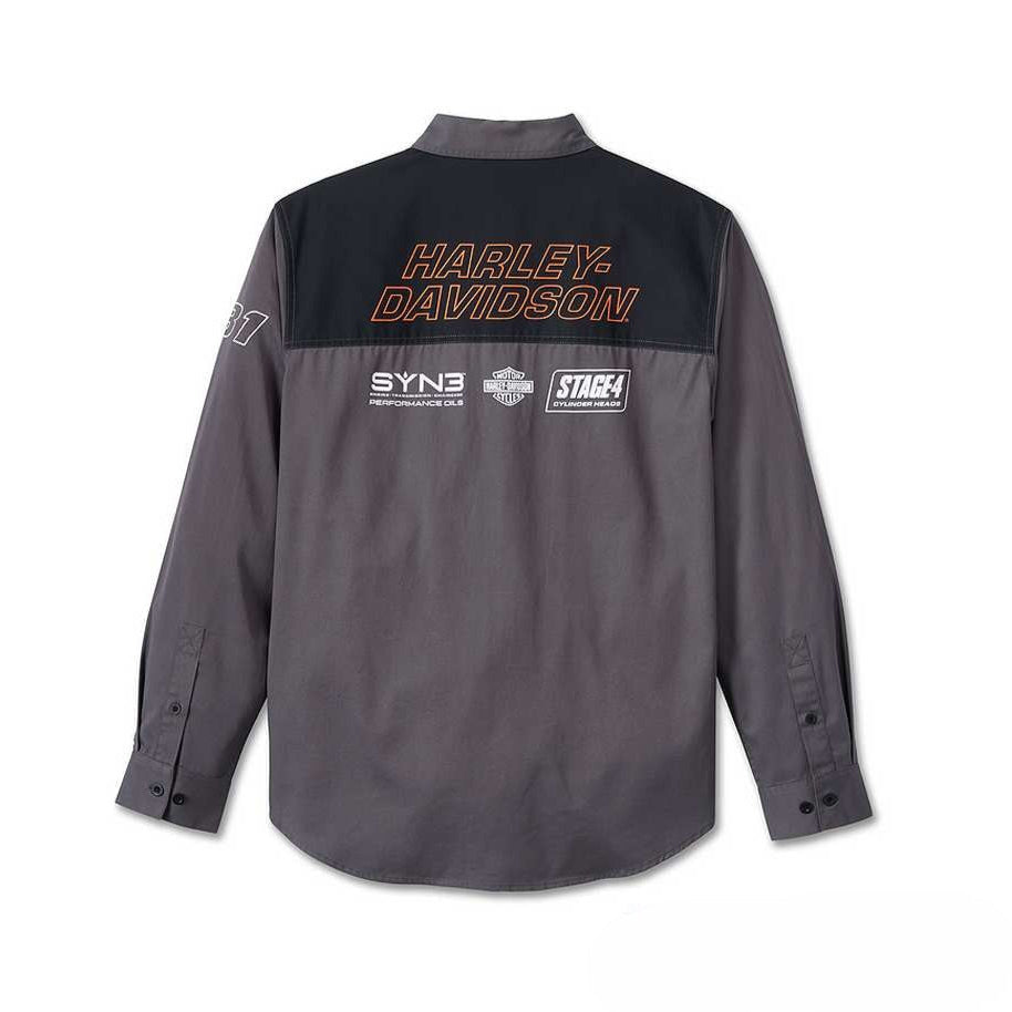 ♂ Hemd Eagle, Grau, 96076-24VM