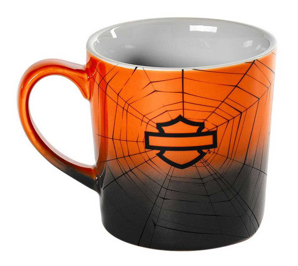 Tasse, Schwarz/Orange, HDX-98686