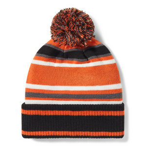 ♂ Bommel Mütze, Orange/Schwarz, 97773-25VX