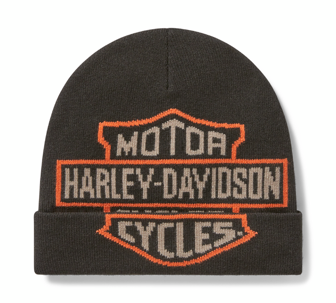 Beanie Mütze B&S Groß, Schwarz, 97774-25VM
