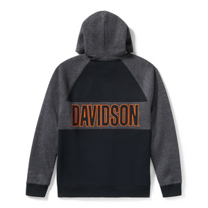 ♂ Hoodie, Schwarz/Grau, 96714-25VM