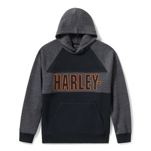 ♂ Hoodie, Schwarz/Grau, 96714-25VM