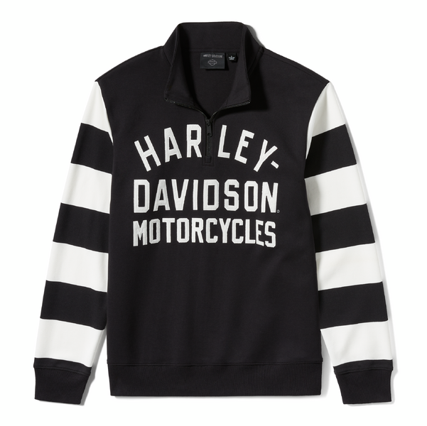 ♂ Pullover Breakout, Schwarz/Weiß, 96717-25VM