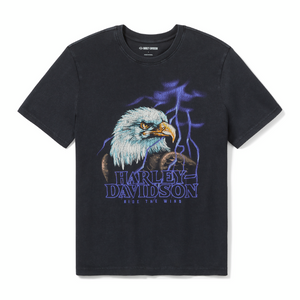 ♂ T-Shirt Vintage Adler, Schwarz, 96718-25VM