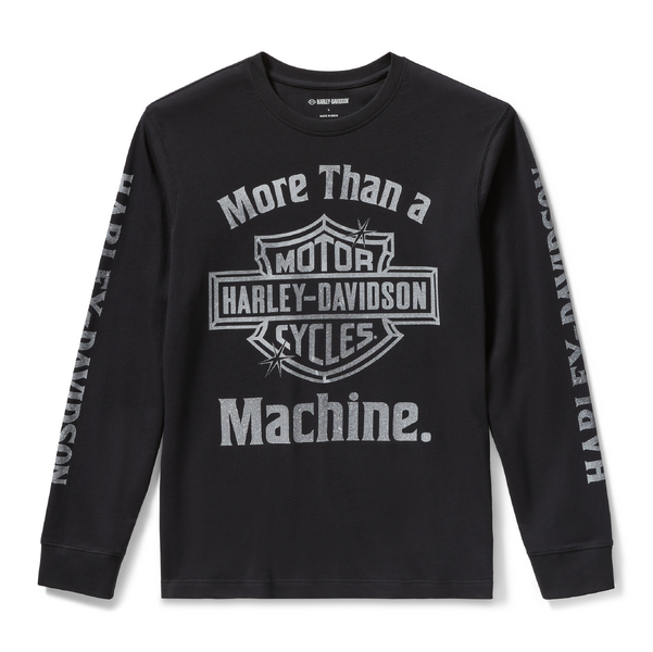 ♂ Longsleeve, Schwarz, 96726-25VM