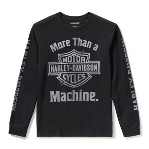 ♂ Longsleeve, Schwarz, 96726-25VM