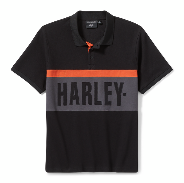 ♂ Polo Hemd, Schwarz, 96796-25VM