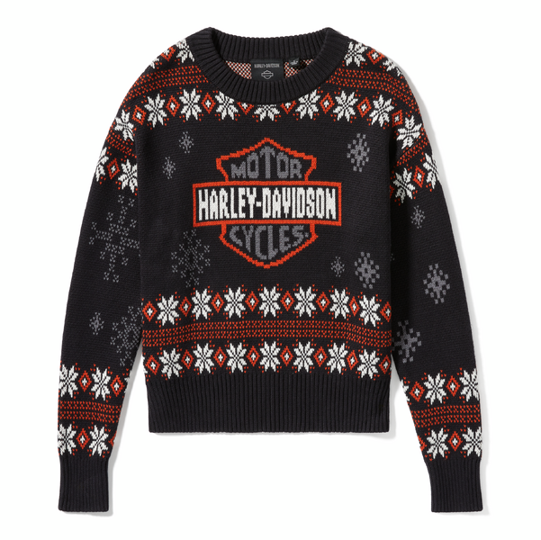 ♀ Pullover X-Mas, Schwarz, 96830-25VW