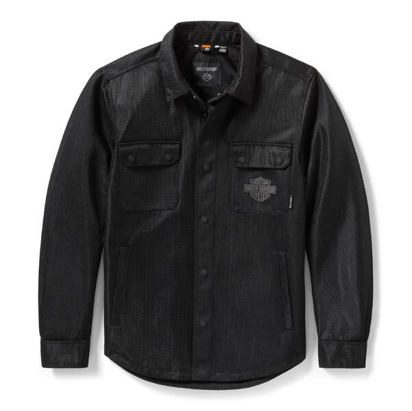 ♂ CE Motorradjacke Mesh, Schwarz, 98302-25VM