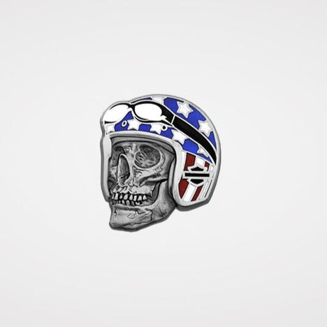 Pin Skull Flag, Bunt, 682608009069