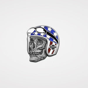 Pin Skull Flag, Bunt, 682608009069