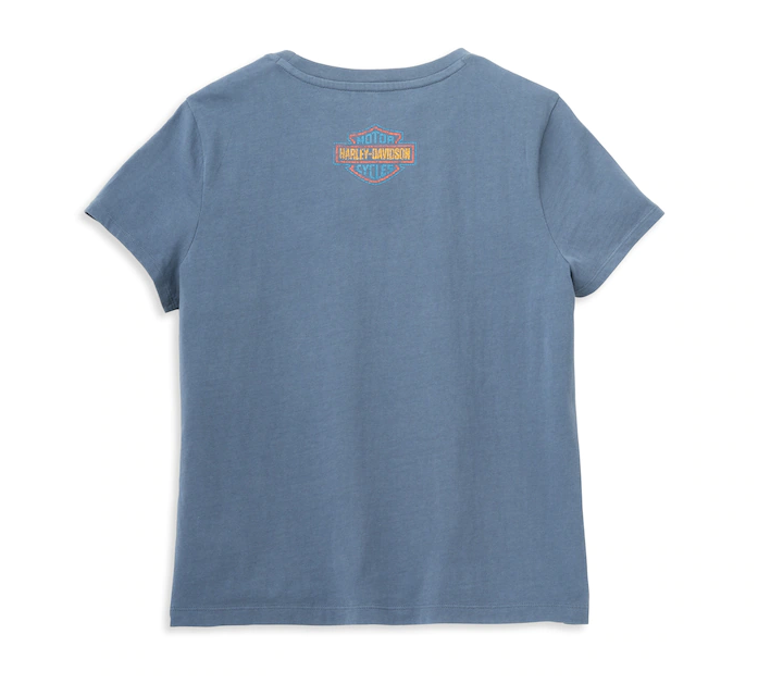 ♀ T-Shirt Vintage, Hellblau, 96112-22VW