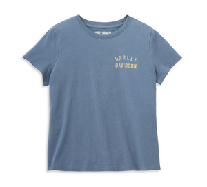 ♀ T-Shirt Vintage, Hellblau, 96112-22VW