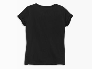 ♀ T-Shirt B&S®, Schwarz/Rosa, 96116-22VW