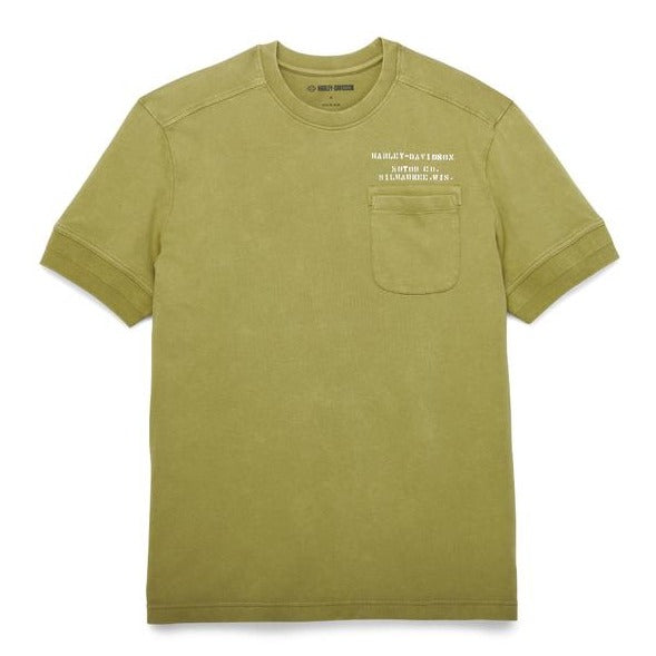 ♂ T-Shirt, Oliv, 96312-22VM