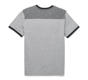 ♂ T-Shirt ,Grau/Schwarz, 96509-22VM