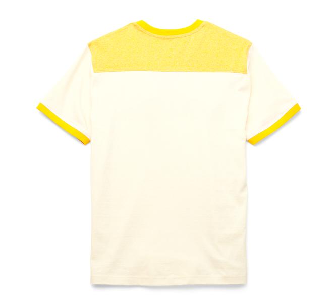 ♂ T-Shirt ,Beige/Gelb, 96511-22VM