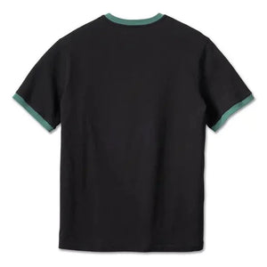 ♂  T-Shirt, Schwarz/Grün, 96542-23VM