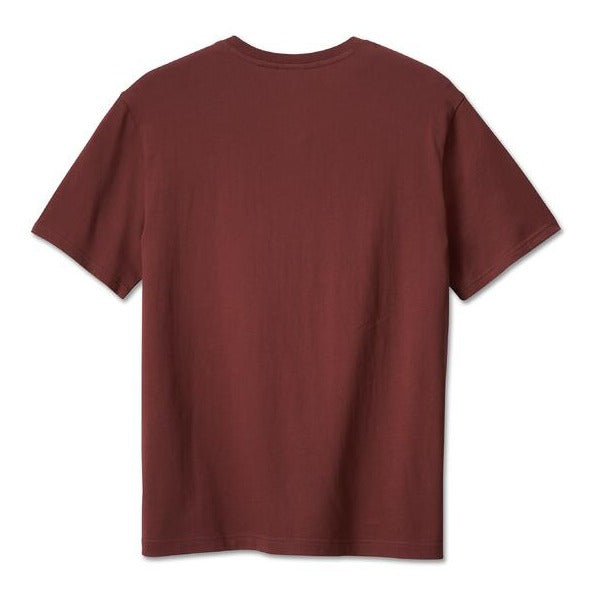 ♂  T-Shirt 120TH, Dunkelrot, 96573-23VM