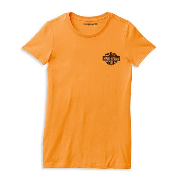 ♀  T-Shirt, Gelb, 96639-22VW