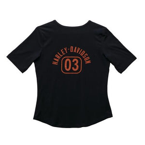 ♀  T-Shirt B&S, 96643-22VW