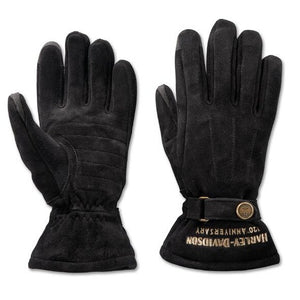 ♀ CE Handschuhe 120th, Leder, Schwarz, 97216-23VW