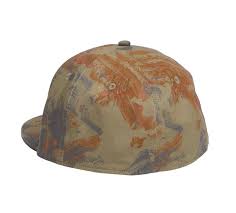 ♂ Cap Oil Fitted, Green Camouflage, 97649-22VM