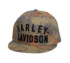♂ Cap Oil Fitted, Green Camouflage, 97649-22VM