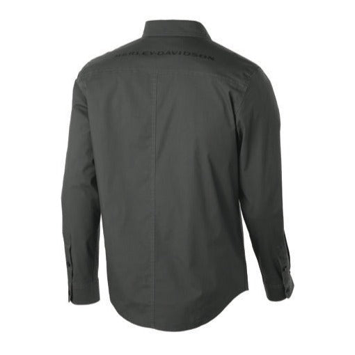 ♂ Slim Fit Stretch-Hemd, Grau, 99150-19VM