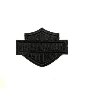 Patch zum Aufnähen B&S® Schwarz, Mittel, 682608011512