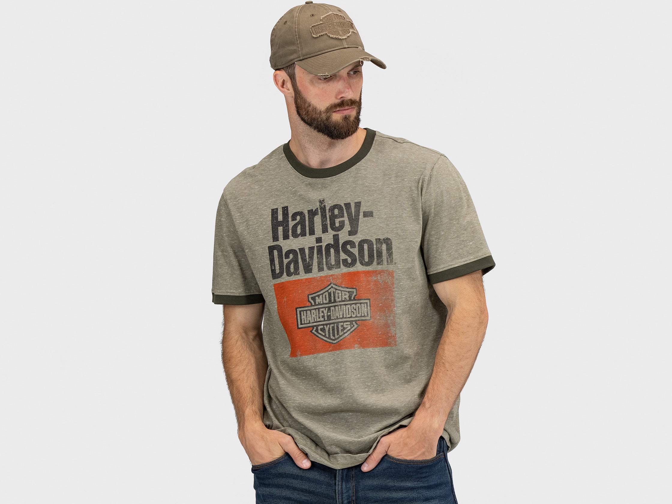 ♂ T-Shirt, Grün, 96012-22VM