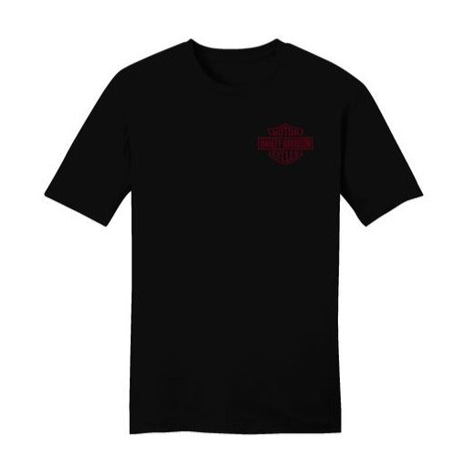 ♂ T-Shirt B&S, Schwarz, 96576-23VM